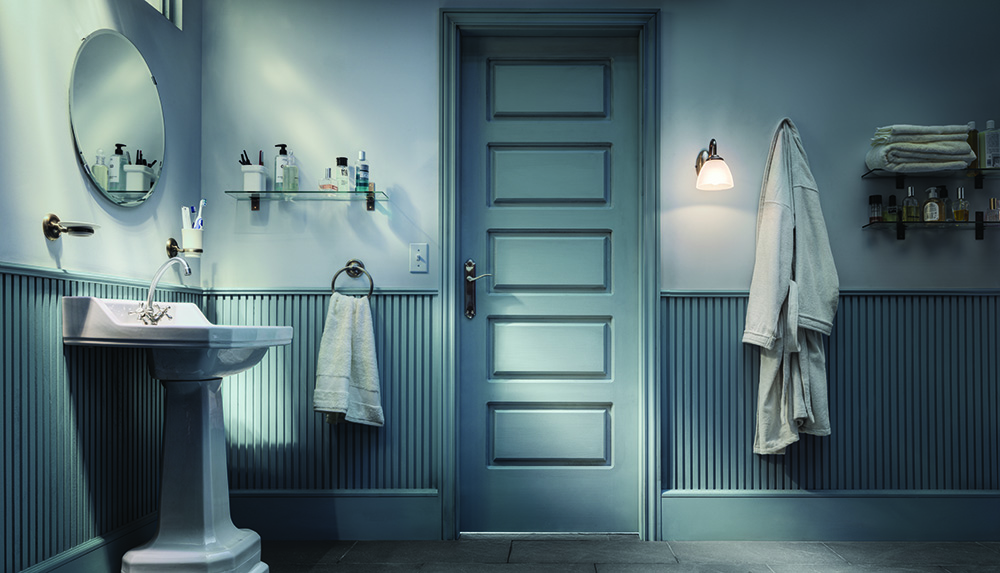 Home Bathroom Scene