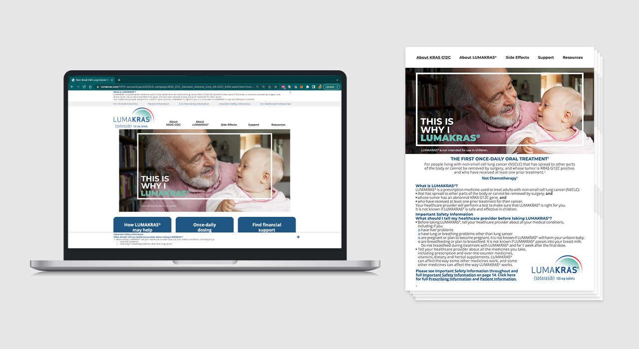 Portraits of Lung Cancer Banner